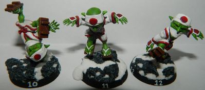 Rolljordan Tengu Goblin / Ogre Fantasy Football Team
Keywords: Rolljordan Tengu Goblin / Ogre Fantasy Football Team