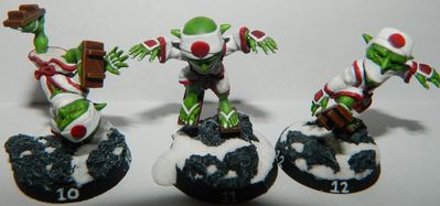 Rolljordan Tengu Goblin / Ogre Fantasy Football Team
Keywords: Rolljordan Tengu Goblin / Ogre Fantasy Football Team