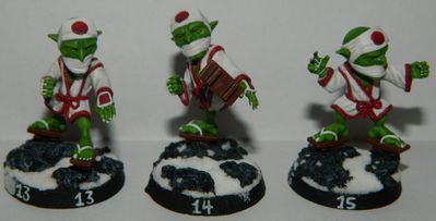 Rolljordan Tengu Goblin / Ogre Fantasy Football Team
Keywords: Rolljordan Tengu Goblin / Ogre Fantasy Football Team